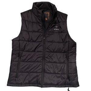 OLAY Men's Black Puffer Vest